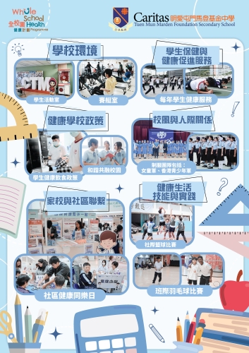 屯馬榮獲「健康校園 - 卓越學校獎」